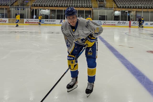 INCOMING: Leeds Knights' new defenceman, Bow Neely. Picture: Leeds Knights