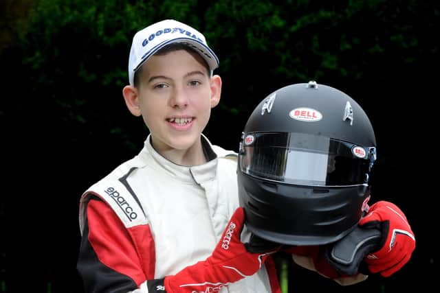 He will be back in racing action in November, competing on the iconic Brands Hatch Circuit in the Junior Saloon Car Championship. Image: Steve Riding