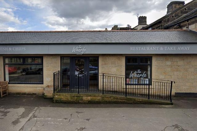 A customer at The Wharfe, Otley, said: "Nicely cooked fish, good portions. Friendly service. Good to be able to sit down again with a nice glass of wine."