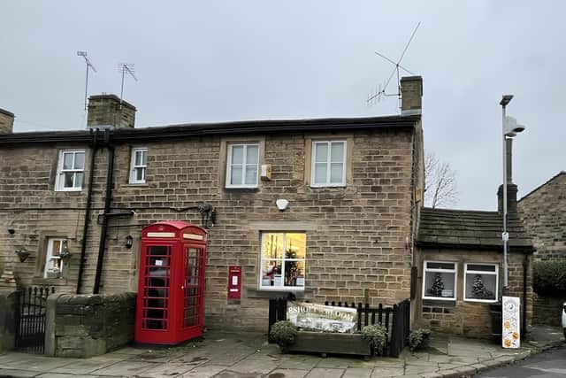 The  post office property in the village of Esholt near Bradford, familiar to millions of viewers as the post office in ITV’s long-running soap Emmerdale, is set to go under the hammer this month after being put up for sale by auction. (Photo supplied on behalf of Pugh)