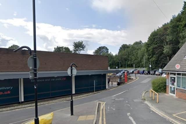 The townhouses will be build around the back of the Home Bargains shop in Oakwood (Photo: Google)