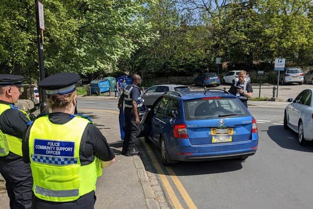 Police and Leeds City Council’s taxi licencing team carried out a joint operation in Far Headingley
