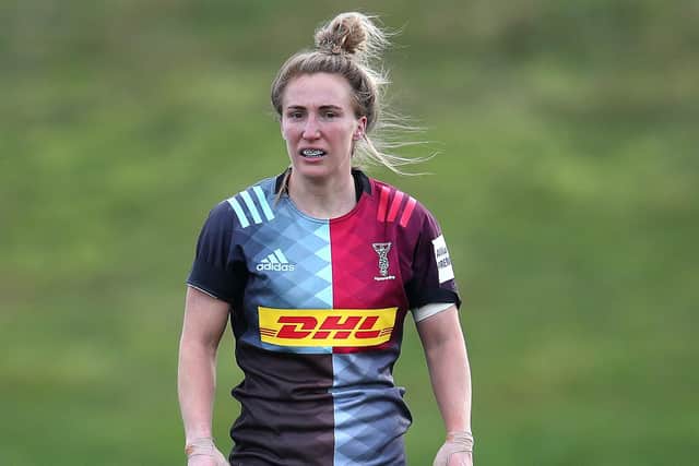 Rhinos have signed Bethan Dainton from Harlequins rugby union club. Picture by Christopher Lee/Getty Images for Harlequins.