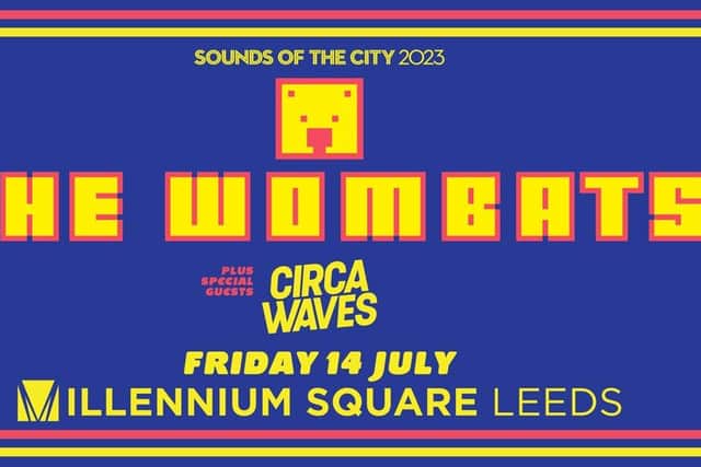 The Wombats with special guests Circa Waves to play Sounds Of The City at Leeds Millennium Square