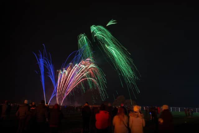 The Bonfire Night fireworks display in 2019, which has now been axed permanently.