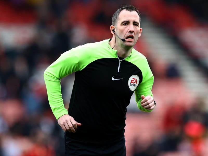 6 - Could have offered more protection through his cards but was evidently trying to referee without them.