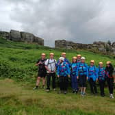 Daredevils prepare for the zip line