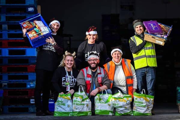 Leeds South and East Food Bank located in Beeston is being sponsored by a leading fish supplier. Picture: Andy Garbutt