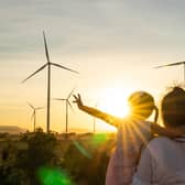 Wind turbines are alternative electricity sources