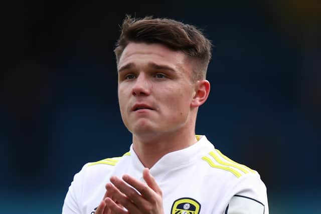 Jamie Shackleton is close to a Leeds United exit after reportedly agreeing a loan move with Millwall (Photo by Robbie Jay Barratt - AMA/Getty Images)