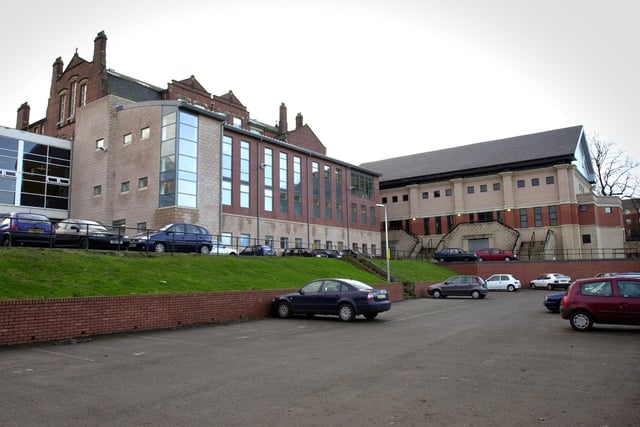 The city centre-based college, on St Mark's Avenue, was ranked 46th according to the guide. It has 1,850 students. Pictured in 2002.