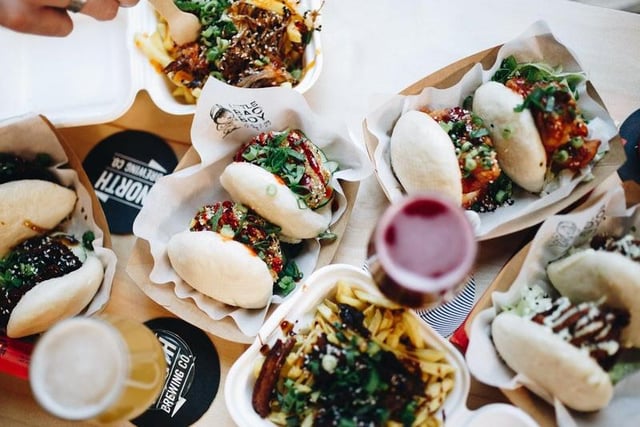 At Little Bao Boy, located in Springwell and North Brew Tap, bao buns are two for £8.50 all day every day. Choose from toppings such as braised beef, pulled pork, crispy tofu and sputnik cauliflower.