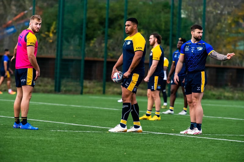 The powerful front-rower had surgery after suffering a broken thumb in the Boxing Day win against Wakefield. He hasn't featured since and was initially ruled out of round one, but has said he is keen to strap up the damaged digit and play this week.