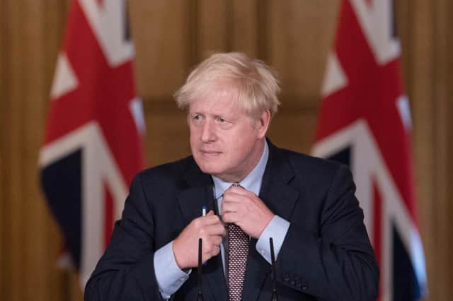 Boris Johnson introduced restrictions on social gatherings on September 9 (Getty Images)