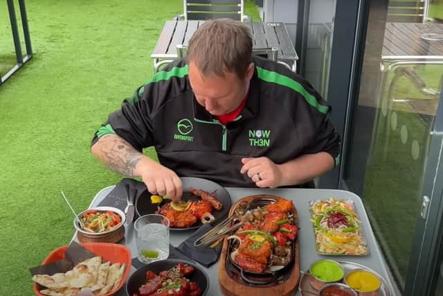 Danny Malin said the Chapel Allerton venue was the best for a mixed grill. Picture: YouTube/Rate My Takeaway.