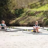Liam Carroll in action during the race