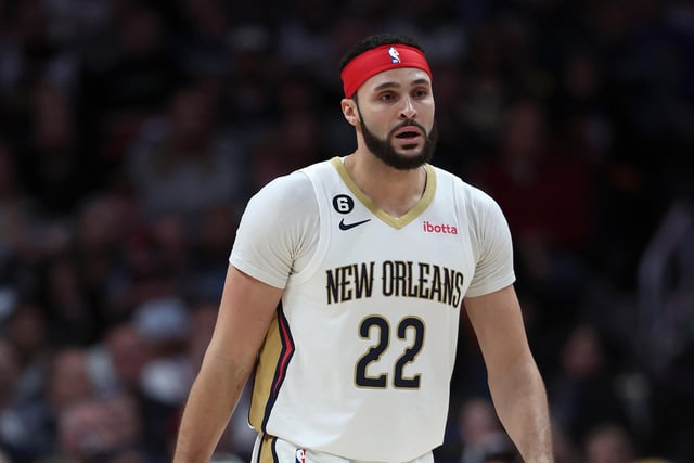 New Orleans Pelicans basketball player Larry Nance Jr. is one of the currently active sportspeople involved with the 49ers' investment group.(Photo by Matthew Stockman/Getty Images)