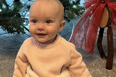 Elsie in a festive jumper. Submitted by Nicola Morley.