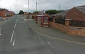The collision happened at 10.35pm on Saturday, October 8, on Kirkby Road at the junction with Springwell Court in Hemsworth. PIC: Google
