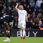ALL SMILES - Patrick Bamford of Leeds United celebrates after scoring their team's first goal during the Sky Bet Championship match against Birmingham City at Elland Road. Pic: George Wood/Getty Images