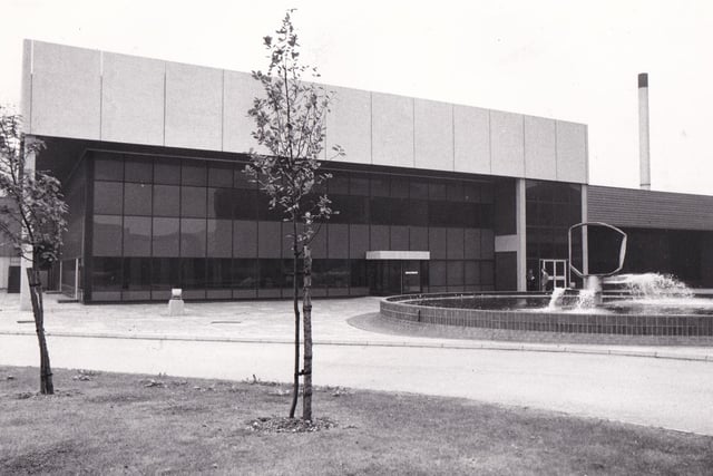 The new Crabtree Vickers factory on Leathley Road in September 1981. It offered 130,000sq ft of office and production space.
