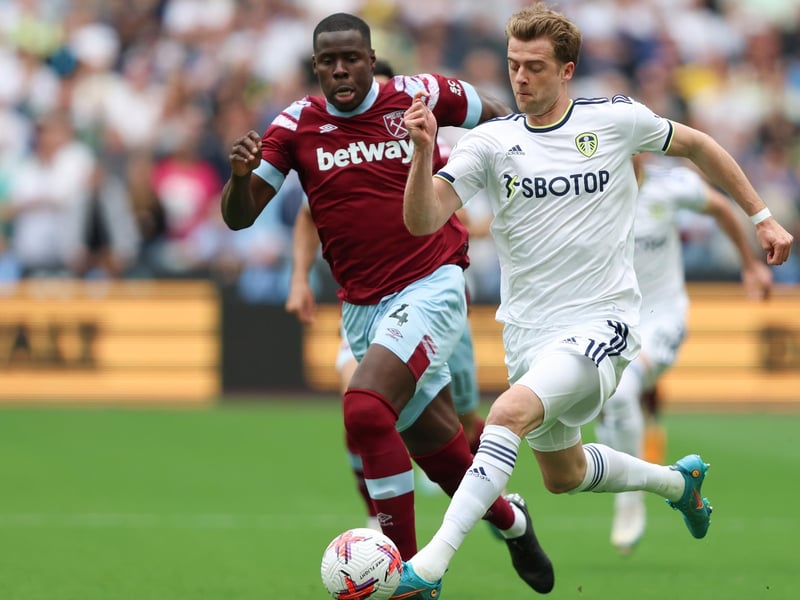 Last season fizzled out for him and in truth it was another difficult campaign but Bamford, in the Championship, will be an extremely useful option. He's the first choice nine right now until Leeds add a striker. Pic: Tom Dulat/Getty.