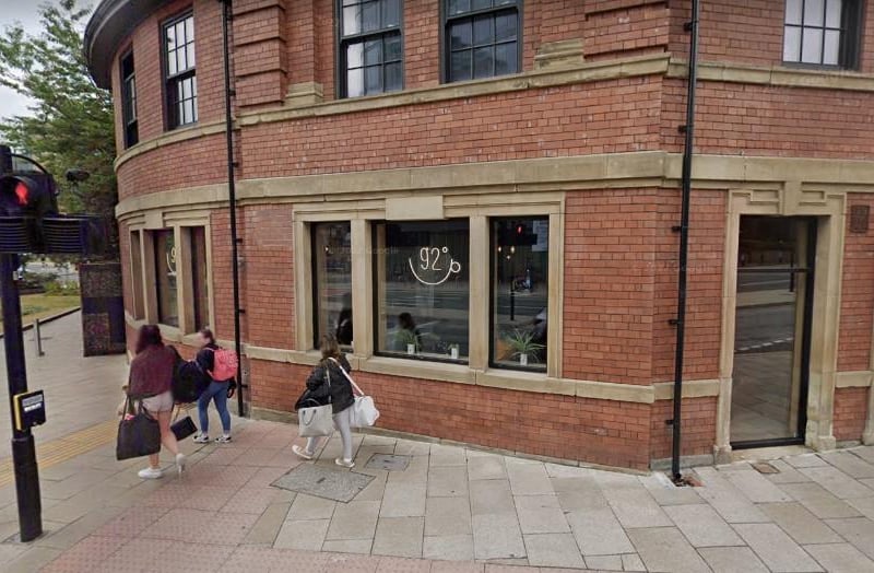92 Degrees, Clay Pit Lane, has a rating of 4.8 from 133 reviews. A customer said: "A very interesting place with simple decoration within the coffee shop. The staff are friendly, the coffee is very good. It's a good place to chill out and grab a cuppa coffee."
