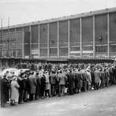 Record queues formed at Elland Road in January 1964, when Leeds United fans descended on the stadium to secure tickets for an FA Cup clash with Everton.