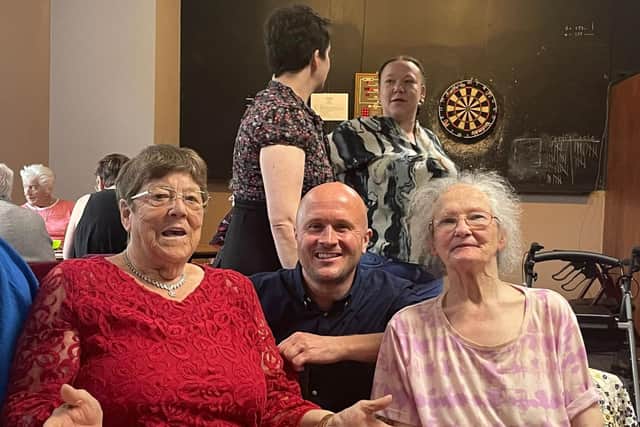 Tom Armstrong, centre, is the project manager at Burmantofts Senior Action. He said the charity is looking to get more volunteers on-board.
