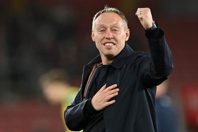 WHITES CHALLENGE: To Nottingham Forest from boss Steve Cooper. Photo by GLYN KIRK/AFP via Getty Images.