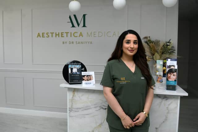 Leeds GP Saniyya Mahmood is the founder of Aesthetica Medical, an aesthetics and skincare clinic in Leeds city centre (Photo: Jonathan Gawthorpe)