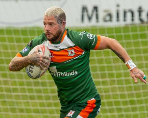 Hunslet RLFC's Jimmy Watson will retire as a player at the end of this season and join the club's coaching staff. Picture by Hunslet RLFC.