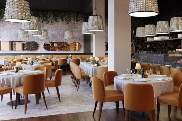 Reservations for the upmarket Italian restaurant and bar, located at the recently refurbished Leeds Marriott Hotel, open today