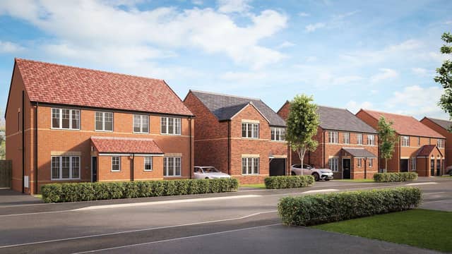 Planning granted - Avant Homes will build 83 new homes in Altofts, near Normanton (CGI indicative of housetypes)