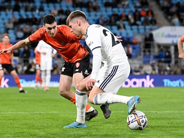 Enjoyed lots of involvement, got forward well and linked up effectively. Couldn't get free enough to create something telling (Photo by Bradley Kanaris/Getty Images)