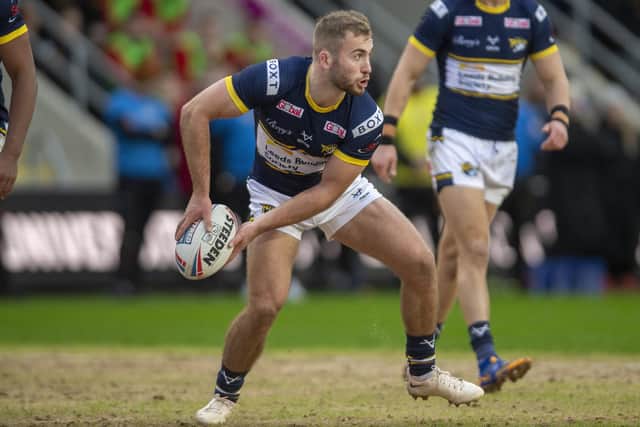 Rhinos' new first-choice hooker Jarrod O'Connor.  Picture by Tony Johnson.
