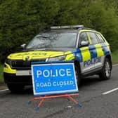 The road has now reopened.