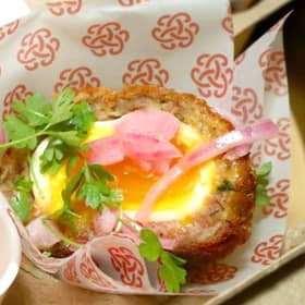 Scotch eggs have been the focus of debate as England's pubs prepare for life after lockdown. (Pic: Getty Images)