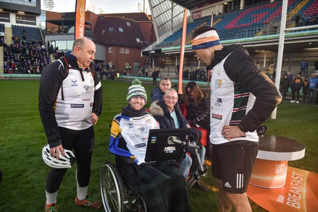 A marathon launched to honour rugby league legend Rob Burrow has raised more than £1million for charity (Photo: Alex Cousins/SWNS)