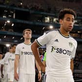 PERTH, AUSTRALIA - JULY 22:  Tyler Adams of Leeds United walks out onto the field during the Pre-Season friendly match between Leeds United and Crystal Palace at Optus Stadium on July 22, 2022 in Perth, Australia. (Photo by Will Russell/Getty Images)
