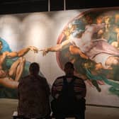 This unique exhibition showcases Michelangelo’s renowned ceiling frescoes from the Vatican’s Sistine Chapel, reproduced photographically and artfully displayed in their original size.