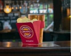 Walkers launches crisp pint holder in pubs across the UK.