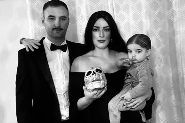 Another amazing Addams Family costume from Kymberley Holmes.