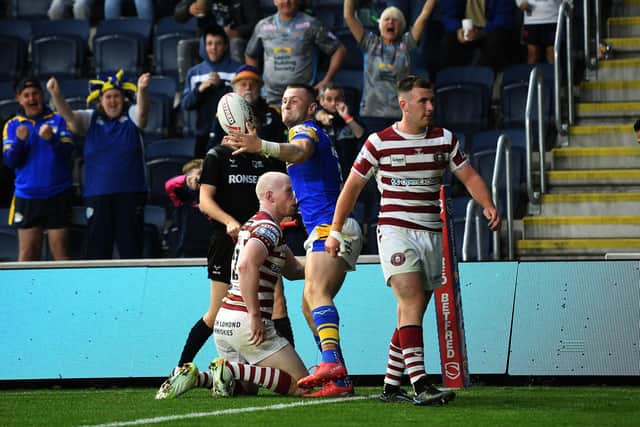 Harry Newman could make a surprise return for Rhinos.  Picture by Jonathan Gawthorpe.
