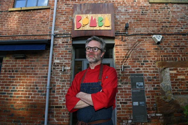 Bomba in Saw Mill Yard, Holbeck, was rated on February 11. Pictured is owner Joe McDermott.