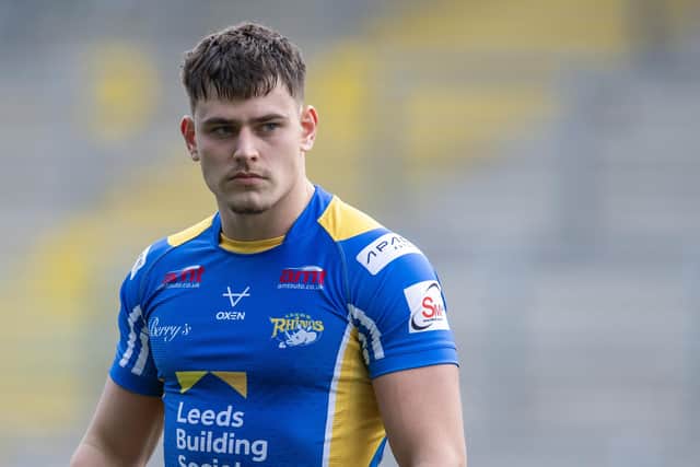 Joe Butterfield is in Leeds Rhinos' squad for the reserves Grand Final. Picture by Tony Johnson.