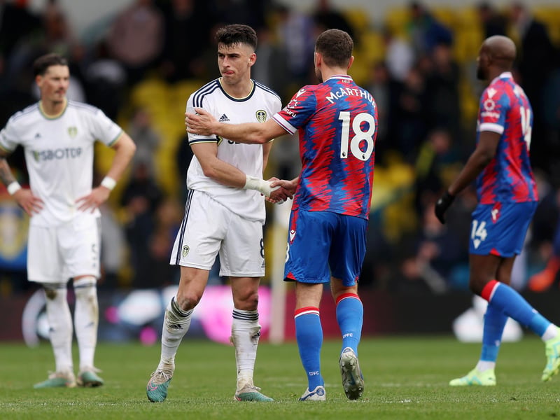 3 - A decent first half and then his head seemed to go completely in the second half. Gave the ball away, struggled to cope with Palace on the break.
