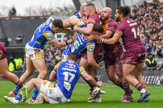 Boss Brad Arthur is happy with the way Leeds Rhinos have defended this season. Picture by David Harrison.