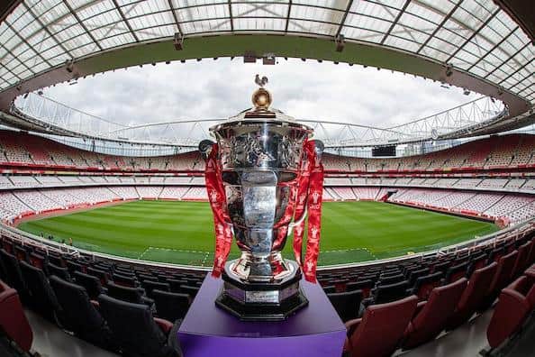 The men's World Cup at Emirates Stadium, which will host Saturday's semi-final between England and Samoa. Picture by Paul Currie/SWpix.com.