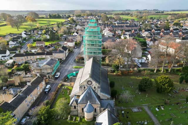 The Catholic church is located in the village of Clifford, near Boston Spa, West Yorkshire.